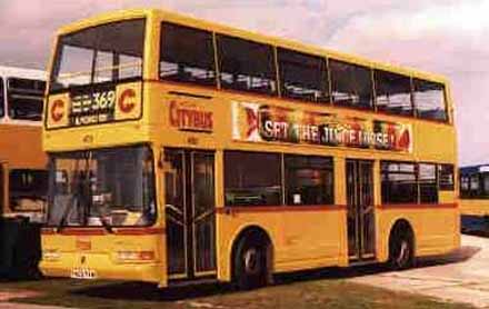 East Lancs Pyoneer on a Dennis Arrow for Capital Citybus